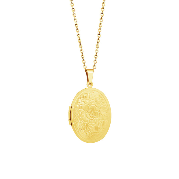 10pcs Brass Heart Round Oval Book Photo Locket Retro Locket Pendant Blanks