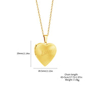 10pcs Brass Heart Round Oval Book Photo Locket Retro Locket Pendant Blanks