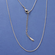 10pcs/lot Stainless Steel 1mm/1.5mm Round Snake Chain Necklace Fine Choker Chain