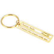 2 Sets Couples Gift Drive Safe Handsome I Love You Keychains