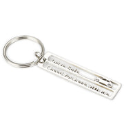 2 Sets Couples Gift Drive Safe Handsome I Love You Keychains