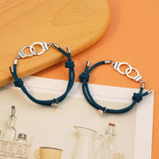 Matching Bracelet Custom couple magnetic Cuff bracelet(2 bracelets)