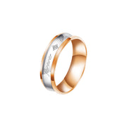 Stainess Steel Forever Love Couple Ring(2 Rings)