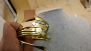 20 pcs blank Brass Stacking Bangles Adjustable Open Cuff Bracelet