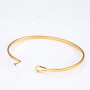 10pcs Customized Brass cuff bangle bracelet findings