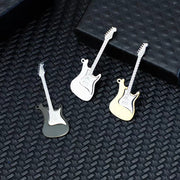 5pcs 52X18mm Metal Guitar jewelry pendant