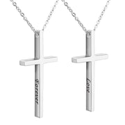 5pcs Stainless steel Cross Jewelry Pendant blanks