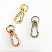 20pcs 32x12mm Metal Key Rings Keychains