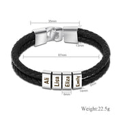 20pcs Personalized Name Logo DIY Bracelet Oval Cuboid Beads