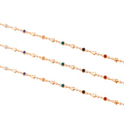 10 FEET wholesale satellite chain  jewelry supplies enamel chain