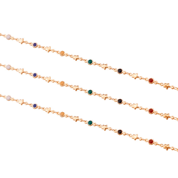 10 FEET wholesale satellite chain  jewelry supplies enamel chain