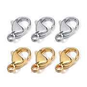100pcs stainless steel lobster clasp accessories