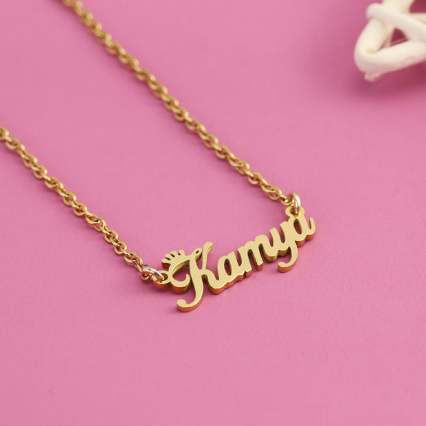 Custom Name Necklace Personalized Nameplate