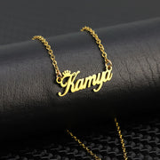 Custom Name Necklace Personalized Nameplate