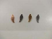 20 pcs little angel wing stainless steel charms accessories