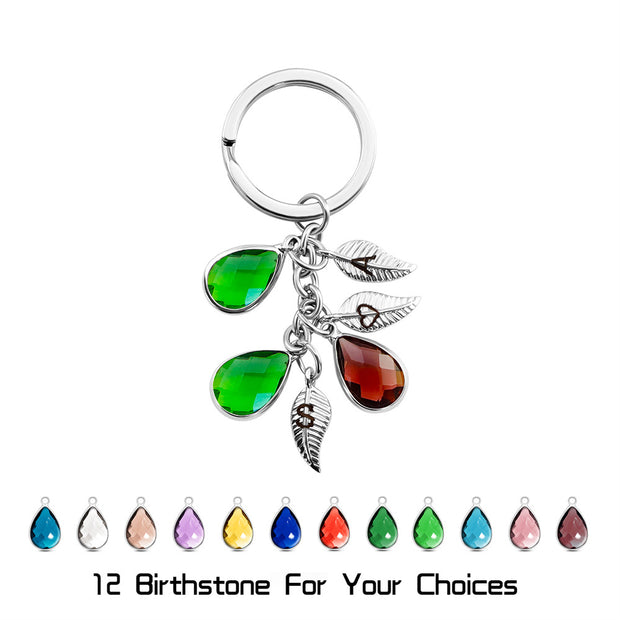 12pcs 10.5x17.5mm DIY Deardrop Birthstone Big crystal waterdrop pendant tags accessories