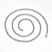10pcs  20" Rolo Chain With Lobster Clasp Round Box Chain Necklace