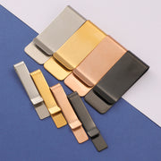 5pcs Stainless steel Tie Clip Billfold Clip Wallet Clip Blanks
